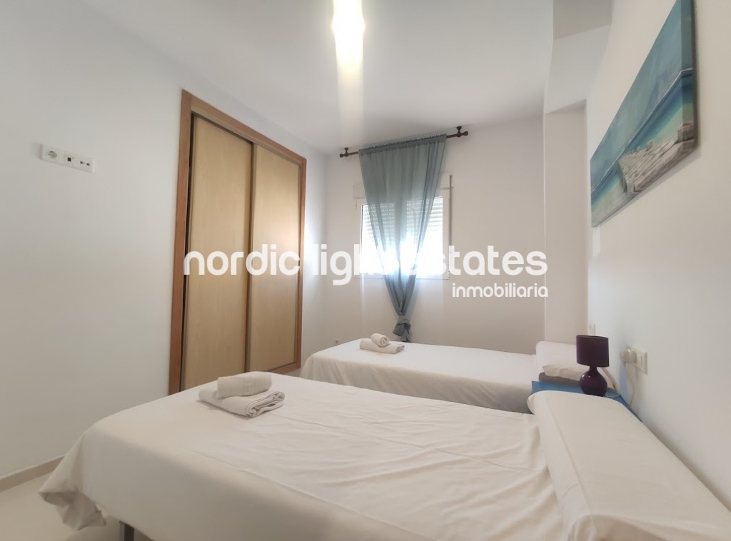 Flat with private terrace in Nerja town centre