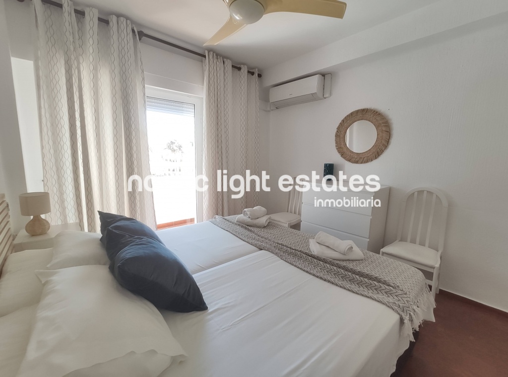 Wonderful newly renovated beachfront flat