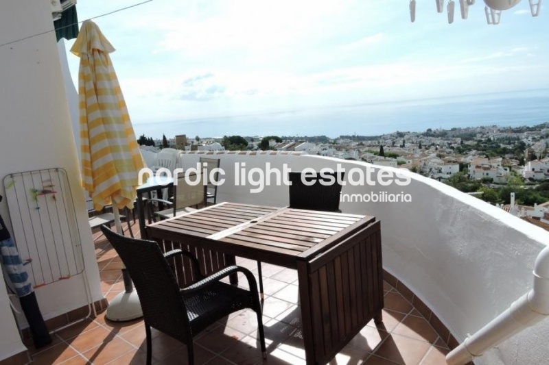 Apartamento en Nerja con gran terraza