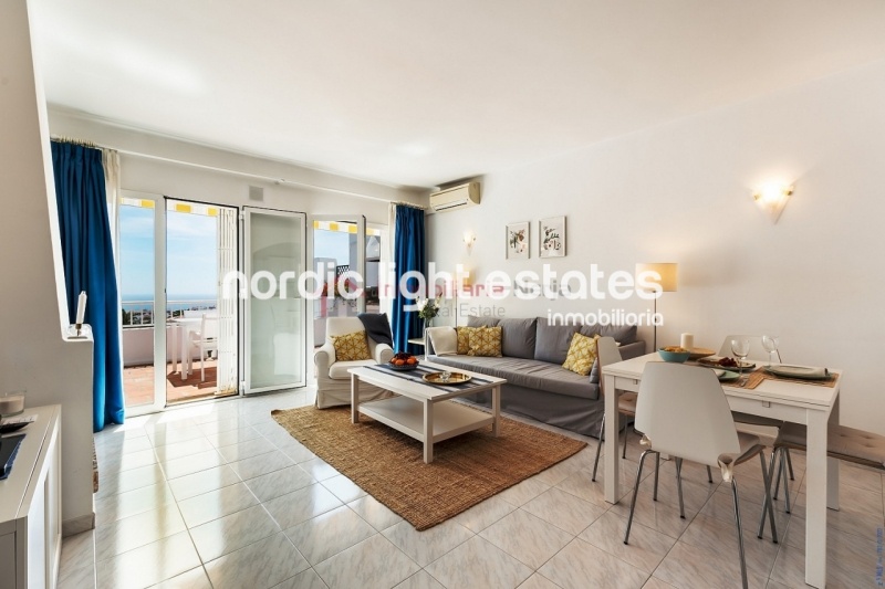 Apartamento en Nerja con vistas al mar