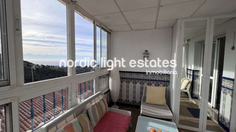 Modern apartment with large terrace