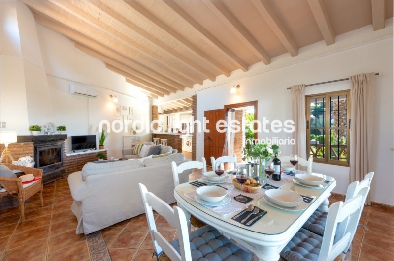 Fantastic villa for winter rental between Nerja and Frigiliana