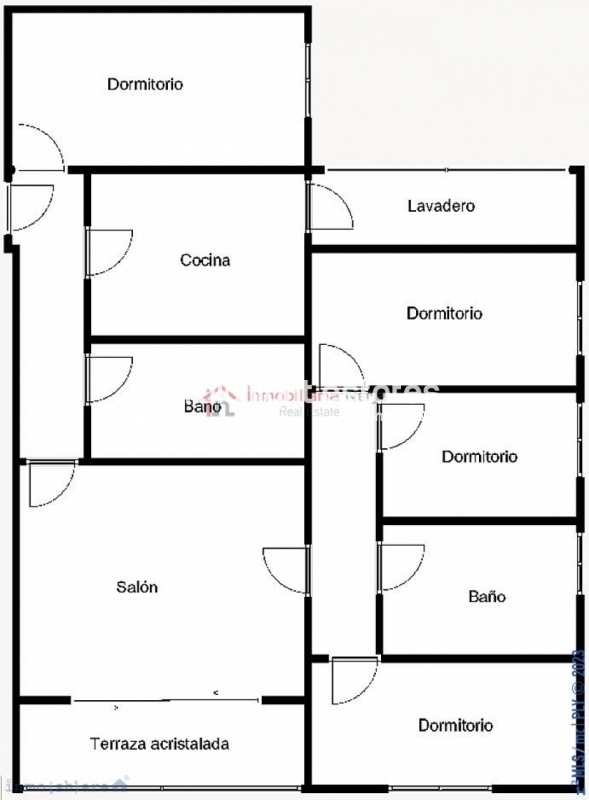 4bedroomed apartment next to the hospital Civil
