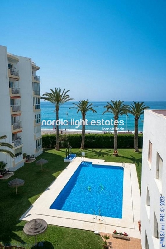 Beach front estudio in Torrecilla 