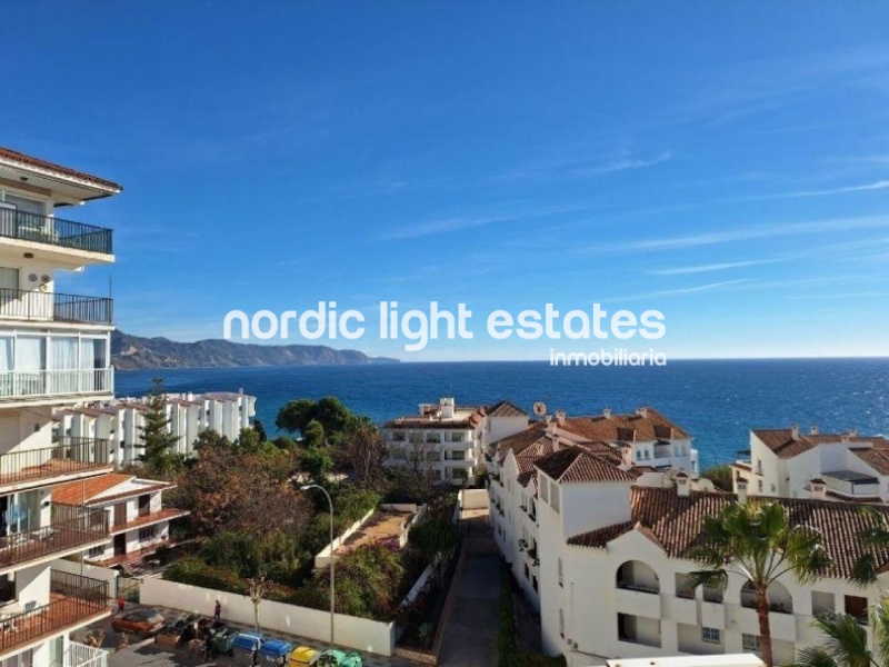Apartamento frente al mar Torrecilla Playa, Nerja