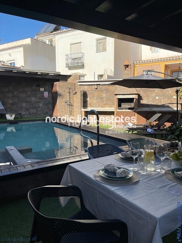 Similar properties Impressive semi detached house with private heated pool in Nerja