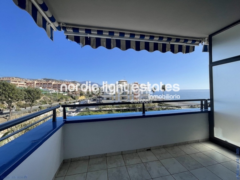 Stunning beachfront apartment in Torrox Costa 