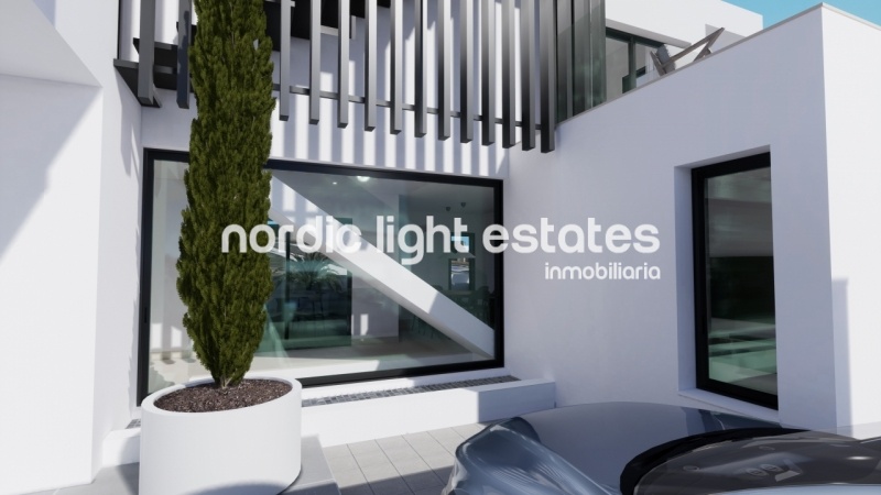 Nueva construcción. Vida moderna en Fuente del Badén, Nerja. Villa de lujo