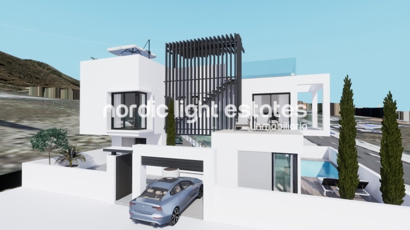 Nueva construcción. Vida moderna en Fuente del Badén, Nerja. Villa de lujo