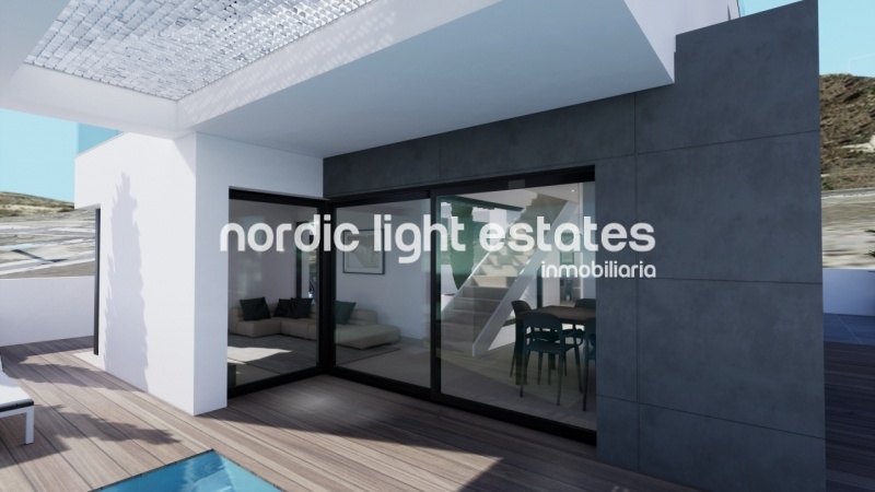 Nueva construcción. Vida moderna en Fuente del Badén, Nerja. Villa de lujo