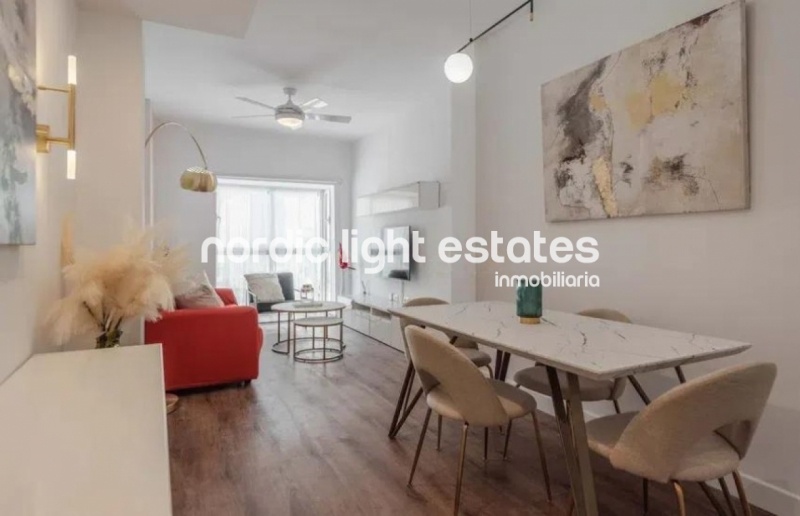 Moderno apartamento con mucho estilo a unos pasos del centro histórico de Málaga