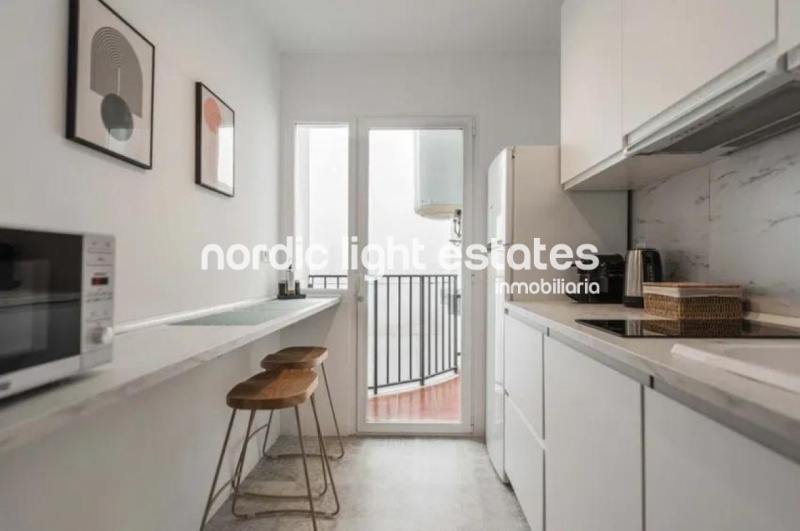 Moderno apartamento con mucho estilo a unos pasos del centro histórico de Málaga