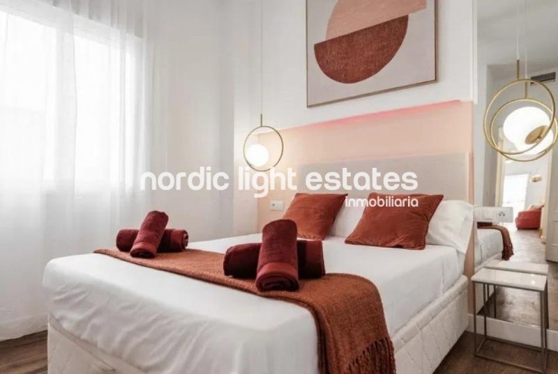 Moderno apartamento con mucho estilo a unos pasos del centro histórico de Málaga