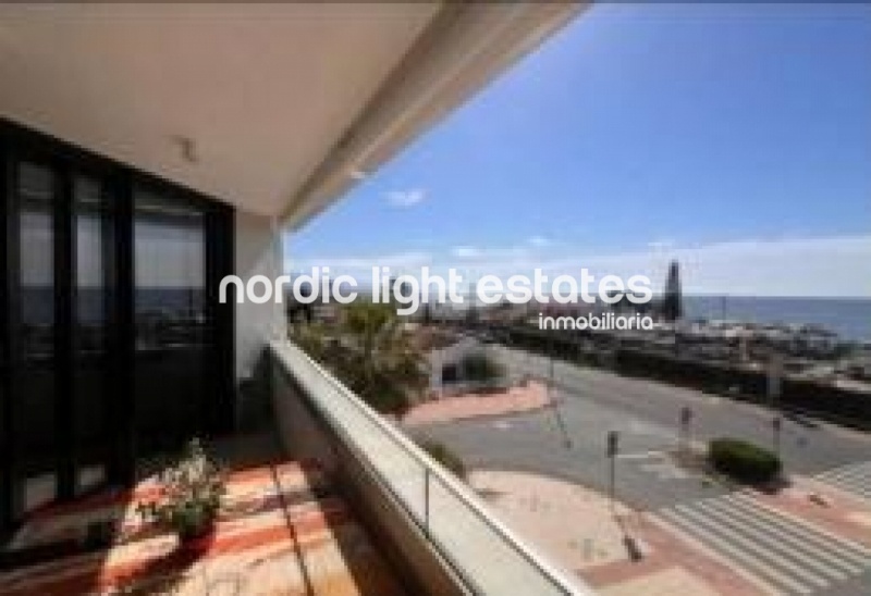 Apartment second line from the sea with parking space and storage room in Torrox Costa