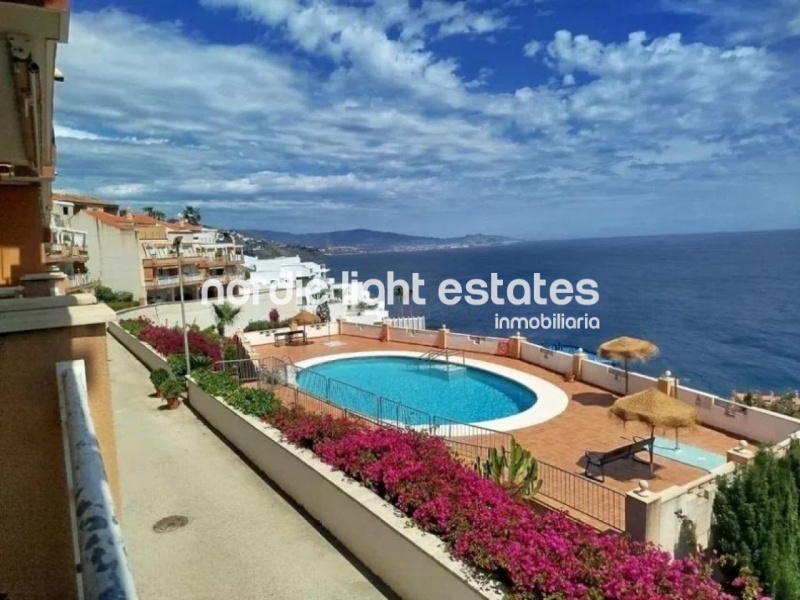 Apartamento con espectaculares vistas al mar en Almuñécar