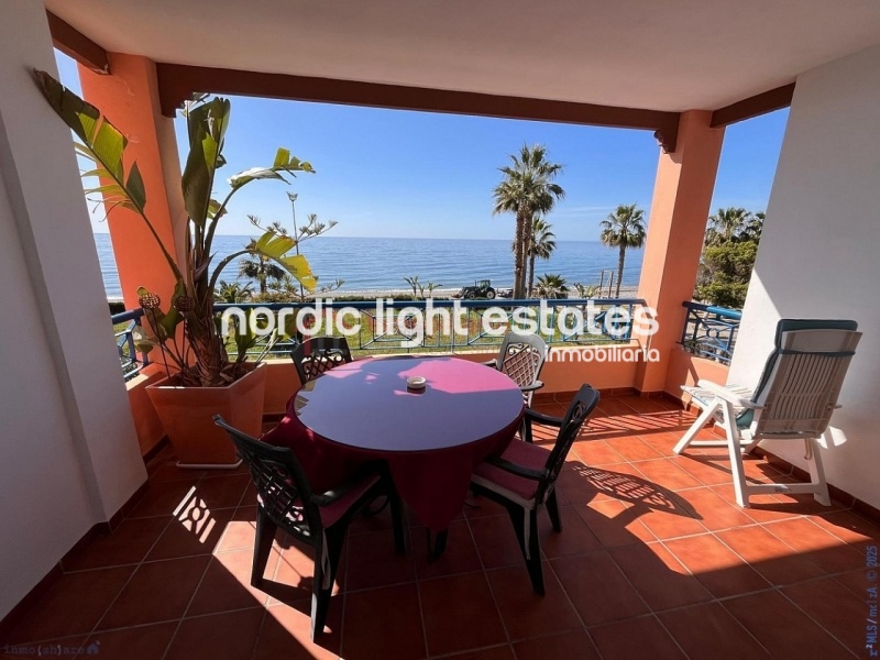 Unbeatable beachfront location in El Peñoncillo Beach, Torrox Costa