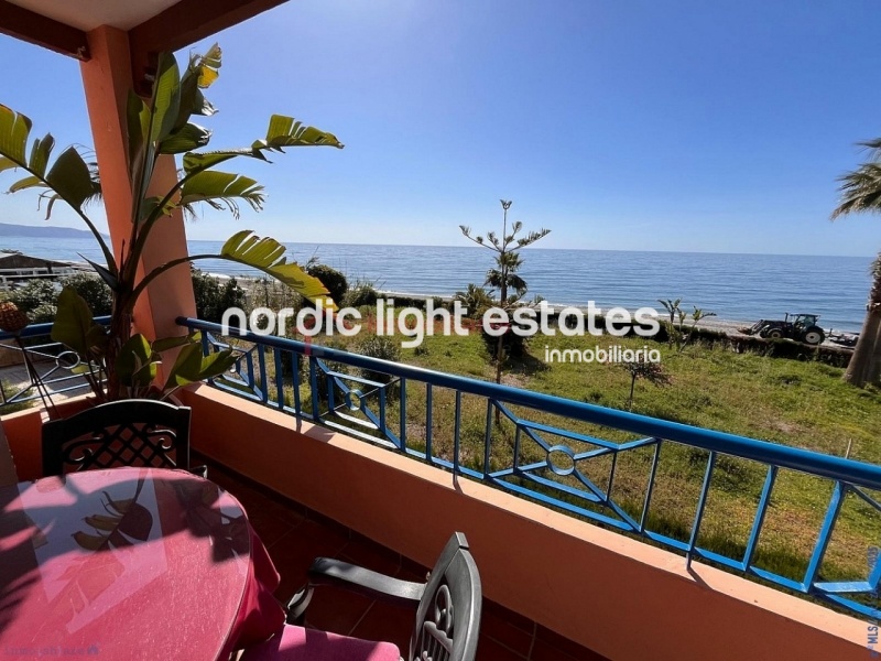 Unbeatable beachfront location in El Peñoncillo Beach, Torrox Costa
