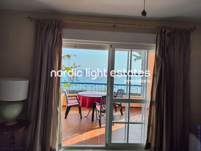 Unbeatable beachfront location in El Peñoncillo Beach, Torrox Costa