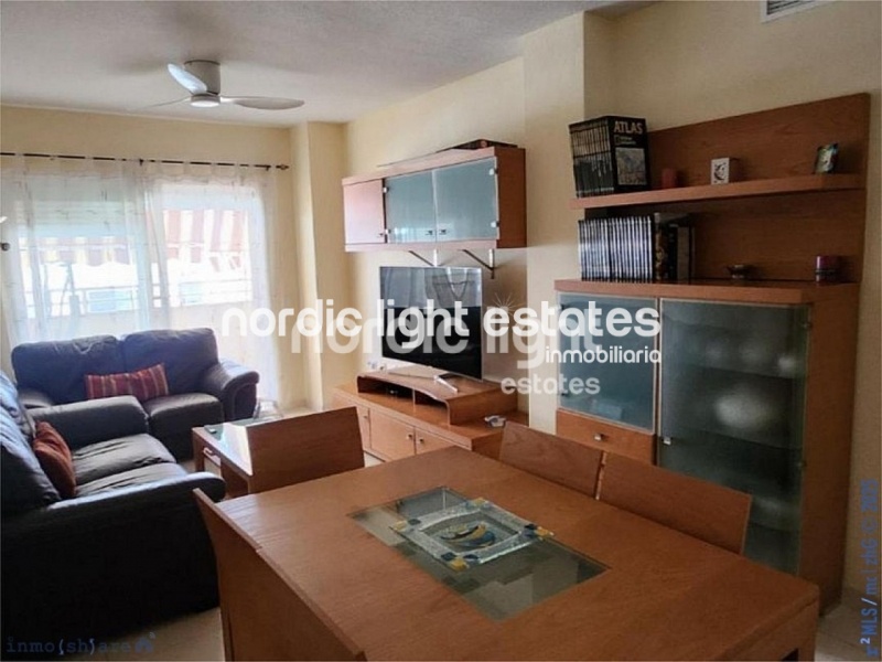 Magnificent corner apartment in Algarrobo Costa. Store room and parking space 