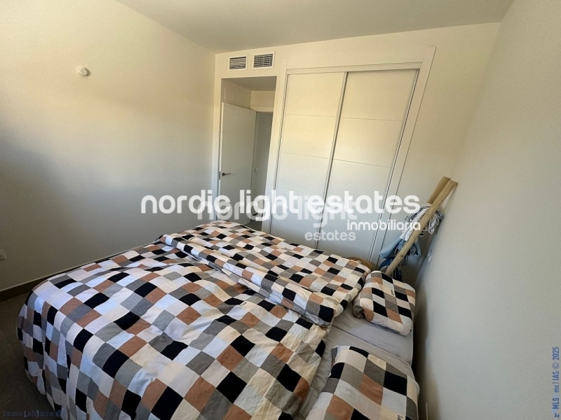 Ultra modern almost new apartment with parking space and store room in Algarrobo Costa 