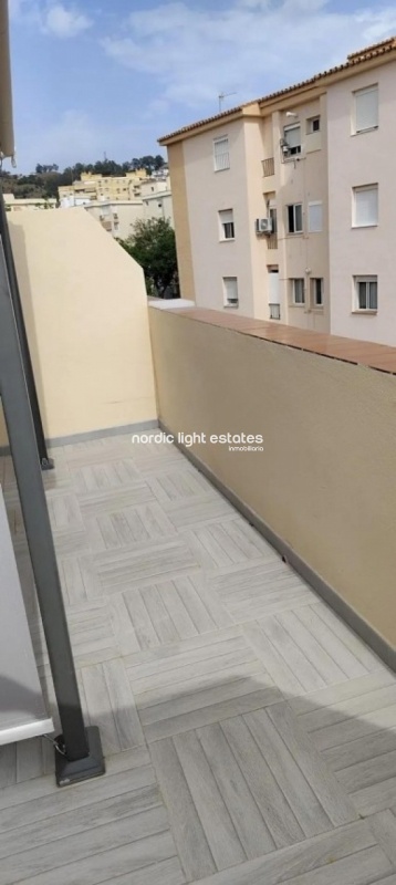 Ático exclusivo con una espectacular terraza de 70m2 y parking en Málaga capital