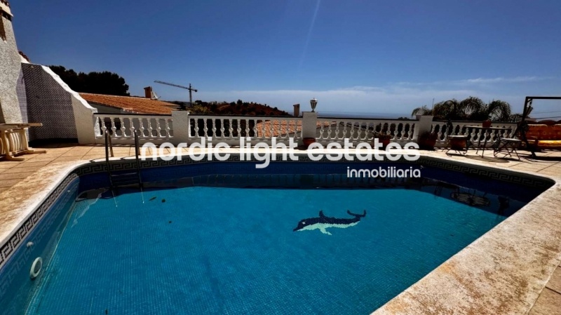 Exclusive detached villa in Capistrano, Nerja. Swimming pool and sea views