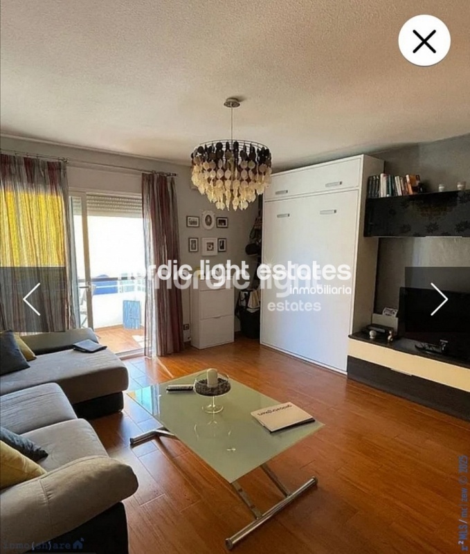 Lovely studio with spacious terrace in Caleta de Vélez