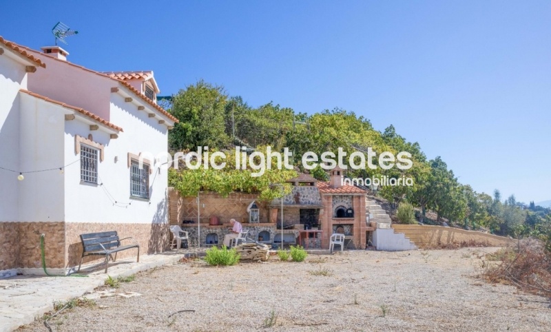 Country house with fantastic panorama sea view in Almayate Alto