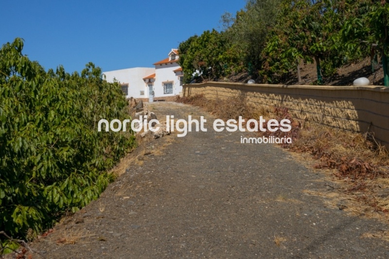 Country house with fantastic panorama sea view in Almayate Alto