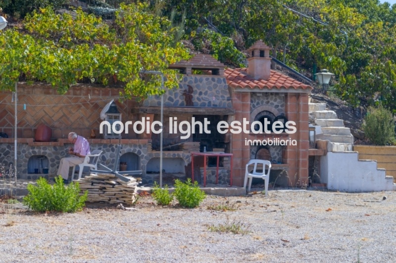 Country house with fantastic panorama sea view in Almayate Alto