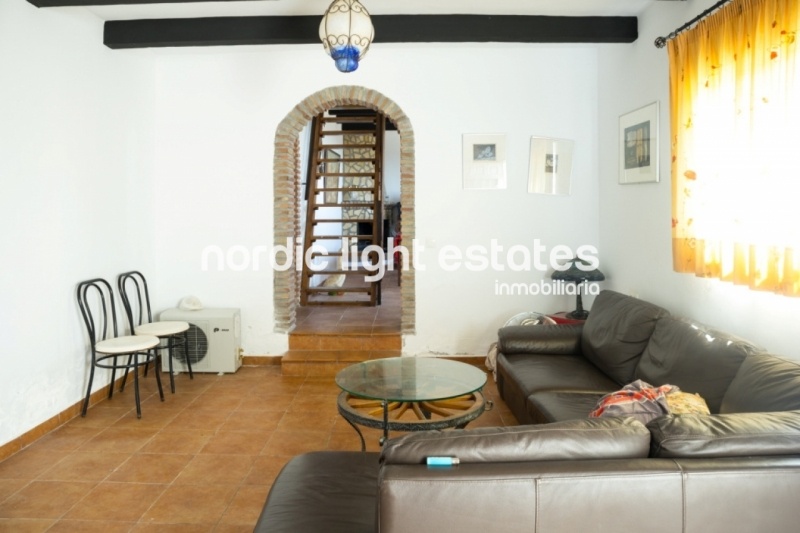 Country house with fantastic panorama sea view in Almayate Alto