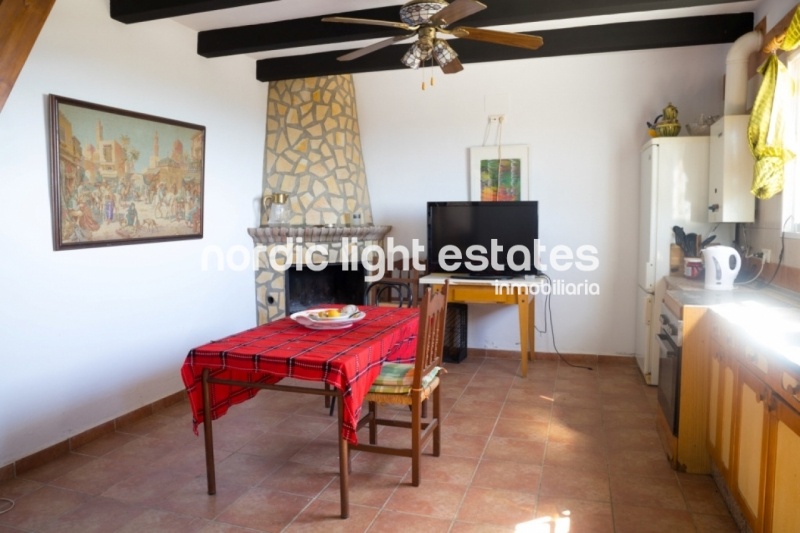 Country house with fantastic panorama sea view in Almayate Alto
