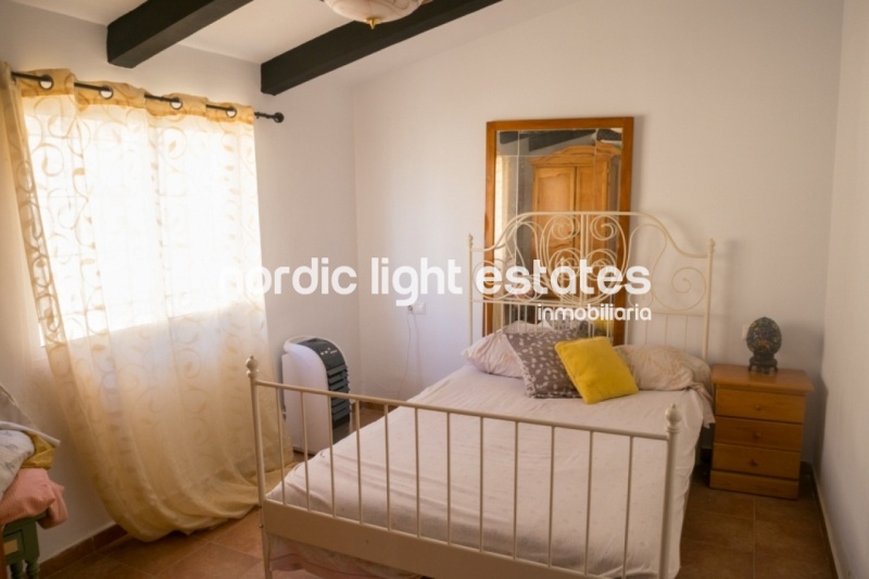 Country house with fantastic panorama sea view in Almayate Alto