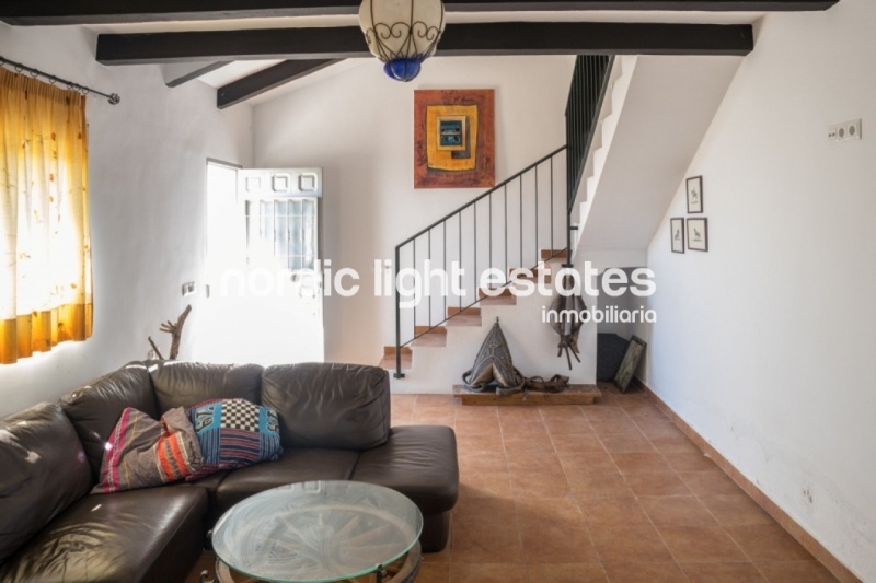 Country house with fantastic panorama sea view in Almayate Alto