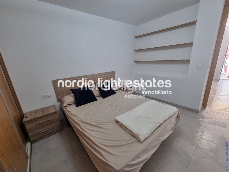 Beachfront sudio apartment in Torrox Costa 