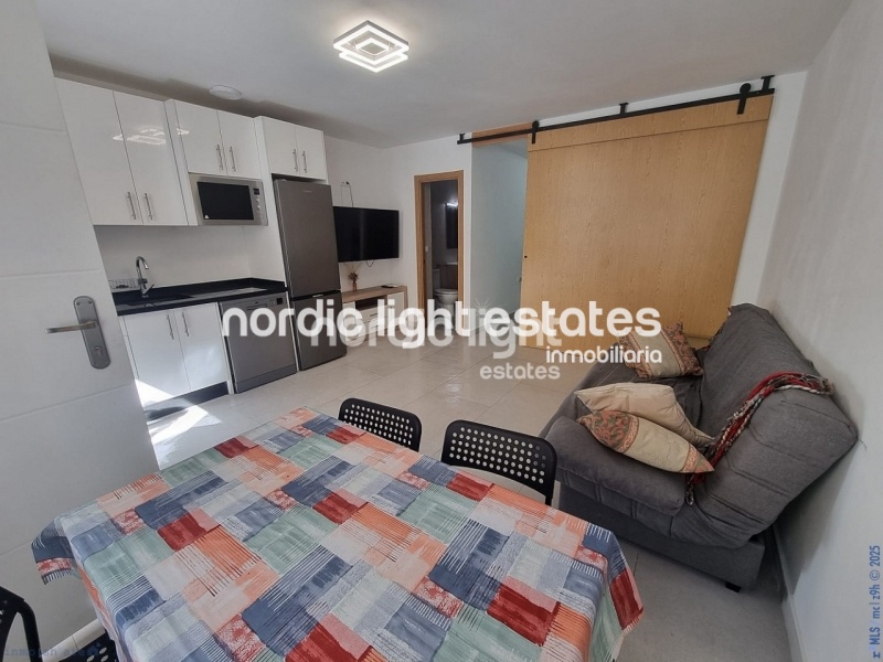 Beachfront sudio apartment in Torrox Costa 