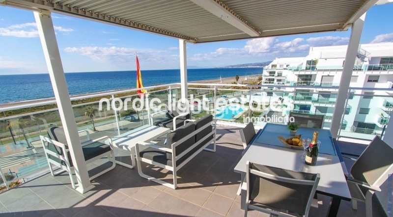 Luxury beachfront penthouse in Duna Beach