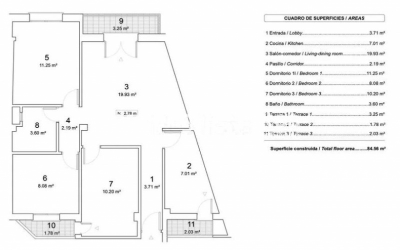 Piso en perfecto estado en Málaga capital