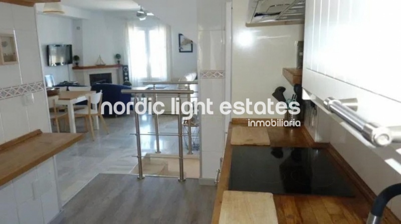 Espléndida casa adosada primera línea de la playa