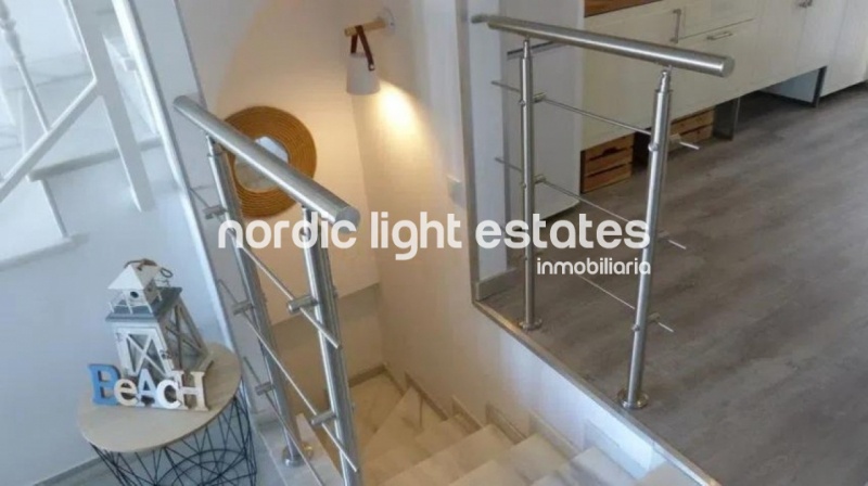 Espléndida casa adosada primera línea de la playa