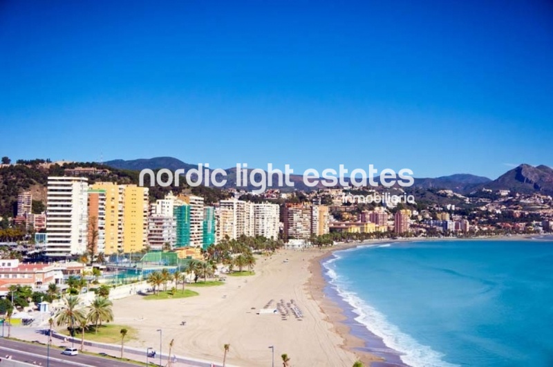 Beachfront apartment La Malagueta