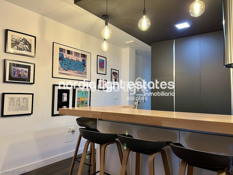 Apartamento reformado de diseño