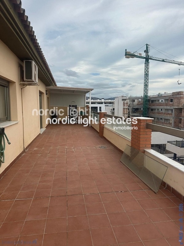 Espectacular ático con una terraza de 120m2