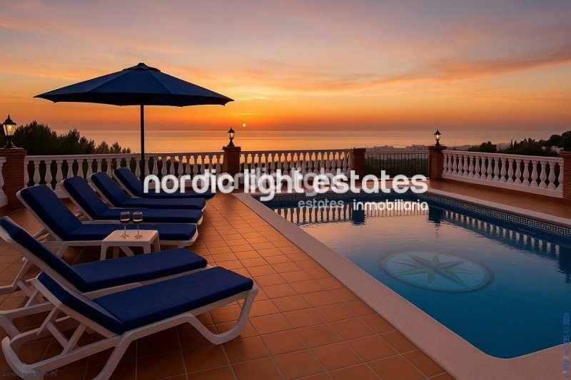 Exclusiva villa de lujo en Cortijo San Rafael, entre Nerja y Frigiliana