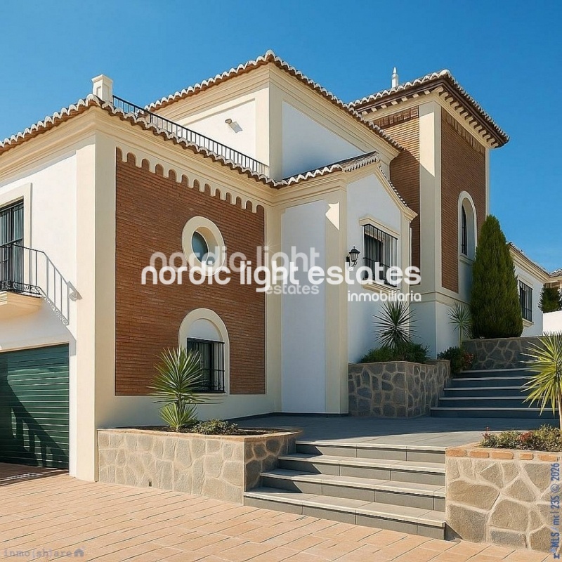 Exclusiva villa de lujo en Cortijo San Rafael, entre Nerja y Frigiliana