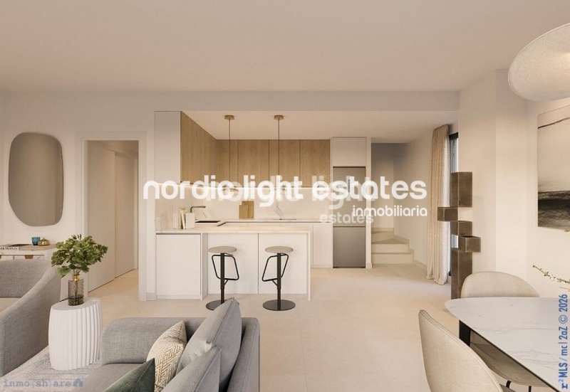 Primera linea de la playa. Villas a estrenar