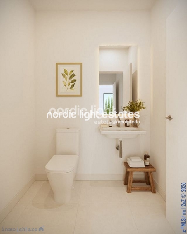 Primera linea de la playa. Villas a estrenar