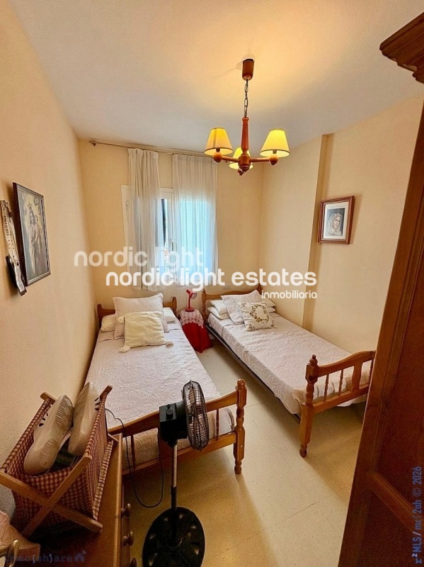 Lovely apartment with parking space only 30 metres to the beach 