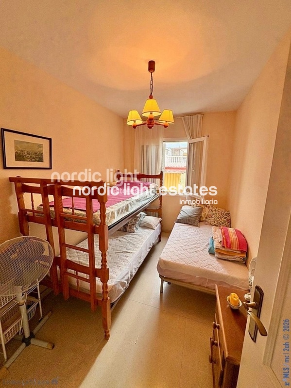 Lovely apartment with parking space only 30 metres to the beach 