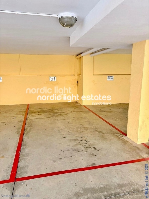 Lovely apartment with parking space only 30 metres to the beach 